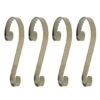 Haute Decor Stocking Scroll® Antique Brass Stocking Holders, 4ct. 1 Haute Decor Stocking Scroll® Antique Brass Stocking Holders, 4ct. -Northlight Shop D349643S 1
