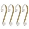 Haute Decor Stocking Scroll® Gold Glitter Stocking Holders, 4ct. 1 Haute Decor Stocking Scroll® Gold Glitter Stocking Holders, 4ct. -Northlight Shop D349651S 1