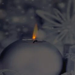 Northlight LED Lighted Candle & Gift Wintry Scene Christmas Canvas Wall Art -Northlight Shop D361874S 3