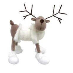 Santa's Workshop 9" Reindeer With White Sweater