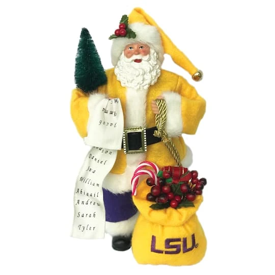 Santa's Workshop 12" LSU Santa 4 Santa's Workshop 12" LSU Santa - Image 2