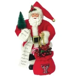 Santa's Workshop 12" Texas Tech Santa -Northlight Shop D362308S 1 1