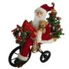 Santa's Workshop 19" Cycling Santa 1 Santa's Workshop 19" Cycling Santa -Northlight Shop D362374S 1