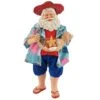 Santa's Workshop 10" Beach Party Santa Figurine -Northlight Shop D362392S 1