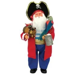 Santa's Workshop 15" Rum Runner Claus Figurine