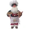 Santa's Workshop 15" Cookie Tasting Claus Figurine