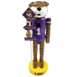 Santa's Workshop 12" Rivalry Nutcracker Louisiana State University -Northlight Shop D362444S 1 1
