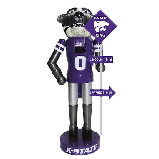 Santa's Workshop 12" Kansas State Wildcats Rivalry Nutcracker 3 Santa's Workshop 12" Kansas State Wildcats Rivalry Nutcracker
