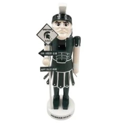 Santa's Workshop 12" Rivalry Nutcracker Michigan State University 7 Santa's Workshop 12" Rivalry Nutcracker Michigan State University -Northlight Shop D362456S 1 1