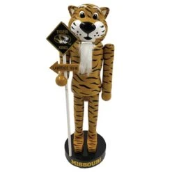Santa's Workshop 12" University Of Missouri Rivalry Nutcracker