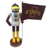 Santa's Workshop 12" Iowa State Mascot Nutcracker 1 Santa's Workshop 12" Iowa State Mascot Nutcracker -Northlight Shop D362500S 1
