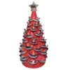 Santa's Workshop 14" NCAA College Team Ceramic LED Christmas Tree University Of Georgia -Northlight Shop D362547S 1