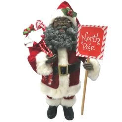 Santa's Workshop 15.5" North Pole Santa Figure 5 Santa's Workshop 15.5" North Pole Santa Figure -Northlight Shop D362650S 1 1