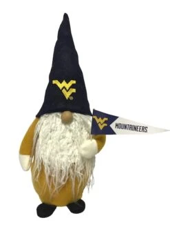 Santa's Workshop 12" College Football Gnome West Virginia Mountaineers -Northlight Shop D362669S 1 1