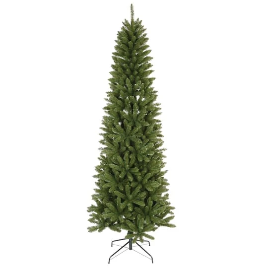 7.5ft. Unlit Slim Artificial Christmas Tree 4 7.5ft. Unlit Slim Artificial Christmas Tree - Image 2