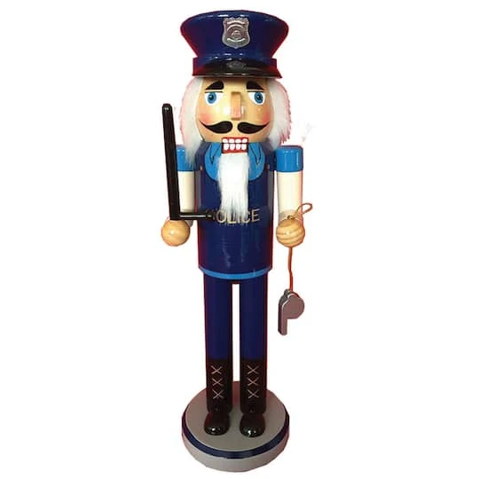 Santa's Workshop 14" Policeman Nutcracker 4 Santa's Workshop 14" Policeman Nutcracker - Image 2