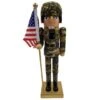 Santa's Workshop 14" Army Nutcracker 2 Santa's Workshop 14" Army Nutcracker -Northlight Shop D362843S 1