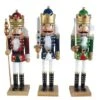 Santa's Workshop 14" Royal King Nutcracker Set, 3ct. 2 Santa's Workshop 14" Royal King Nutcracker Set, 3ct. -Northlight Shop D362864S 1