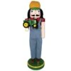 Santa's Workshop 14" Farmer With Tractor Nutcracker 2 Santa's Workshop 14" Farmer With Tractor Nutcracker -Northlight Shop D362873S 1