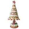 12.5" Santa's Workshop Gingerbread Led Tree Figurine 1 12.5" Santa's Workshop Gingerbread Led Tree Figurine -Northlight Shop D362902S 1
