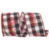 Reliant 2.5" X 10yd. Merry Christmas Plaid Wired Ribbon, 10yd. 1 Reliant 2.5" X 10yd. Merry Christmas Plaid Wired Ribbon, 10yd. -Northlight Shop D376768S 1