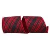 JAM Paper 4" X 10yd. Wired Buffalo Cabin Plaid Ribbon 2 JAM Paper 4" X 10yd. Wired Buffalo Cabin Plaid Ribbon -Northlight Shop D377584S 1