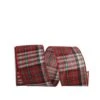 JAM Paper 2.5" X 10yd. Twill Wired Plaid Ribbon 1 JAM Paper 2.5" X 10yd. Twill Wired Plaid Ribbon -Northlight Shop D377784S 1