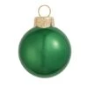Whitehurst 12ct. 2.75" Pearl Glass Ball Ornaments Green Pearl -Northlight Shop D384964S 11