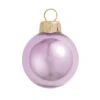 Whitehurst 6ct. 4" Pearl Glass Ball Ornaments Purple Pearl -Northlight Shop D385097S 1