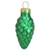 Whitehurst 56ct. 2" Shiny Green Glass Pinecone Ornaments 1 Whitehurst 56ct. 2" Shiny Green Glass Pinecone Ornaments -Northlight Shop D385166S 1