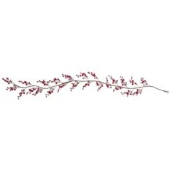 6ft. Red Berry Artificial Garland, 2ct.