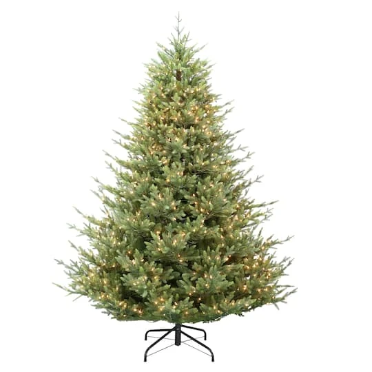 7.5ft. Pre-Lit Callington Fir Artificial Christmas Tree, Clear Lights 3 7.5ft. Pre-Lit Callington Fir Artificial Christmas Tree, Clear Lights