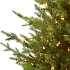 7.5ft. Pre-Lit Callington Fir Artificial Christmas Tree, Clear Lights 8 7.5ft. Pre-Lit Callington Fir Artificial Christmas Tree, Clear Lights -Northlight Shop D393430S 2