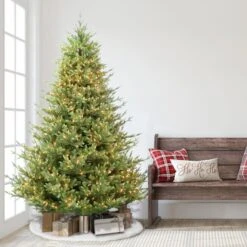 7.5ft. Pre-Lit Callington Fir Artificial Christmas Tree, Clear Lights 9 7.5ft. Pre-Lit Callington Fir Artificial Christmas Tree, Clear Lights -Northlight Shop D393430S 3