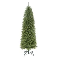 5ft. Unlit Pencil Fraser Fir Artificial Christmas Tree -Northlight Shop D393442S 1 1