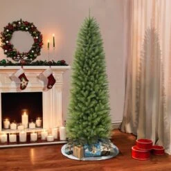 5ft. Unlit Pencil Fraser Fir Artificial Christmas Tree -Northlight Shop D393442S 3