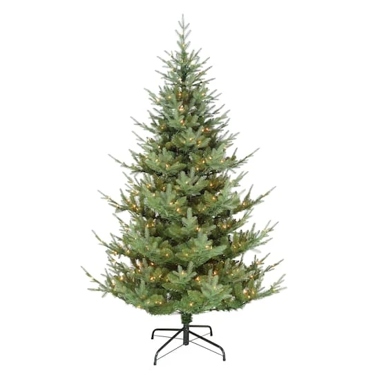 7.5ft. Pre-Lit Hillside Spruce Artificial Christmas Tree, Clear Lights 3 7.5ft. Pre-Lit Hillside Spruce Artificial Christmas Tree, Clear Lights