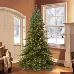 7.5ft. Pre-Lit Royal Majestic Fraser Fir Artificial Christmas Tree, Clear Lights -Northlight Shop D393504S 3