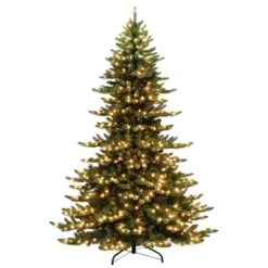 7.5ft. Pre-Lit Royal Majestic Spruce Artificial Christmas Tree, Clear Lights -Northlight Shop D393507S 1 1