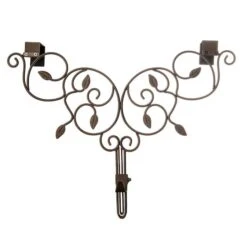 Village Lighting Adjustable Ivy Wreath Hanger Brown