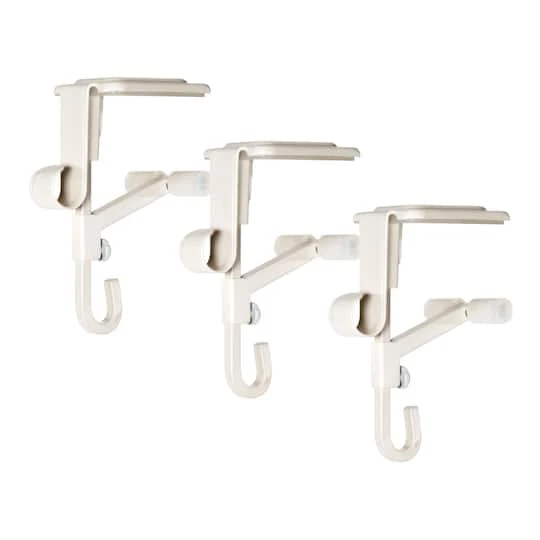 Village Lighting Mantel Garland & Stocking Hanger, 3ct. White 5 Village Lighting Mantel Garland & Stocking Hanger, 3ct. White - Image 3