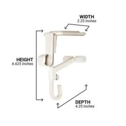 Village Lighting Mantel Garland & Stocking Hanger, 3ct. White 25 Village Lighting Mantel Garland & Stocking Hanger, 3ct. White -Northlight Shop D403180S 21