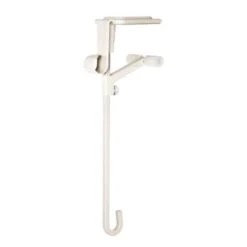 Village Lighting Mantel Garland & Stocking Hanger, 3ct. White 18 Village Lighting Mantel Garland & Stocking Hanger, 3ct. White -Northlight Shop D403180S 3