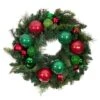 Village Lighting 24" Christmas Cheer Wreath -Northlight Shop D403200S 1