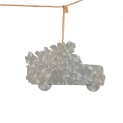 Glitzhome® 6ft. Christmas Red Truck Garland, 2ct. 15 Glitzhome® 6ft. Christmas Red Truck Garland, 2ct. -Northlight Shop D445235S 6