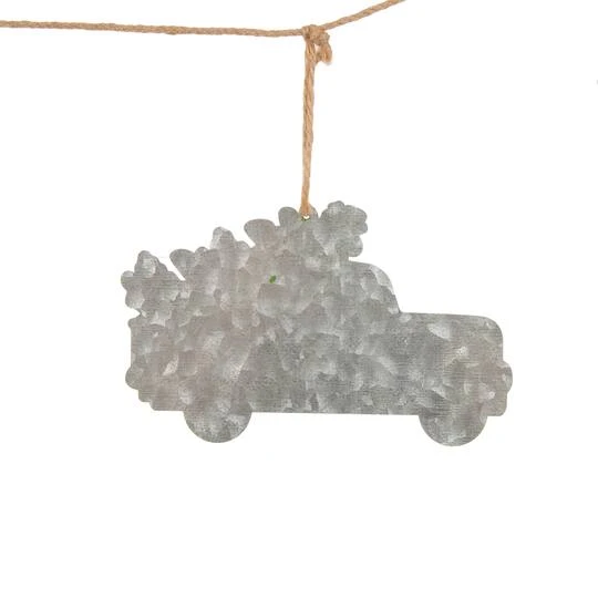 Glitzhome® 6ft. Christmas Red Truck Garland, 2ct. 9 Glitzhome® 6ft. Christmas Red Truck Garland, 2ct. - Image 7