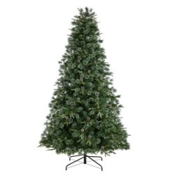 9ft. Pre-Lit Snow Tipped Clermont Mixed Pine Artificial Christmas Tree, Clear Lights 14 9ft. Pre-Lit Snow Tipped Clermont Mixed Pine Artificial Christmas Tree, Clear Lights -Northlight Shop D478795S 3