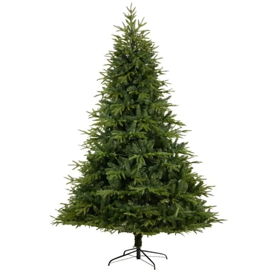 8ft. Pre-Lit Colorado Mountain Fir Natural Look Artificial Christmas Tree, White LED Lights 6 8ft. Pre-Lit Colorado Mountain Fir Natural Look Artificial Christmas Tree, White LED Lights - Image 4