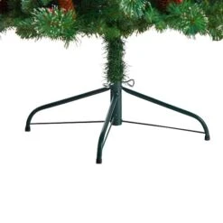 6ft. Pre-Lit Flat Back Montreal Mountain Pine Artificial Christmas Tree, White LED Lights 21 6ft. Pre-Lit Flat Back Montreal Mountain Pine Artificial Christmas Tree, White LED Lights -Northlight Shop D478866S 6