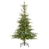 5ft. Pre-Lit Layered Washington Spruce Artificial Christmas Tree, Clear Lights 2 5ft. Pre-Lit Layered Washington Spruce Artificial Christmas Tree, Clear Lights -Northlight Shop D478889S 1